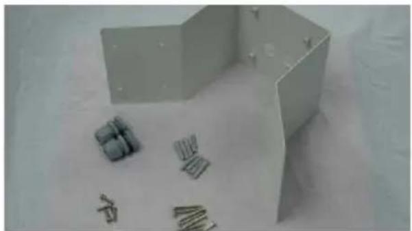 Digital Watchdog HD-SDI DWC-HV421D - CORNER MOUNT INSTALLATION INSTRUCTIONS (optional)\* - 1