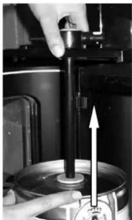 EDGESTAR TBC50-ACC - Removing the CO_2 line and mini keg - 2
