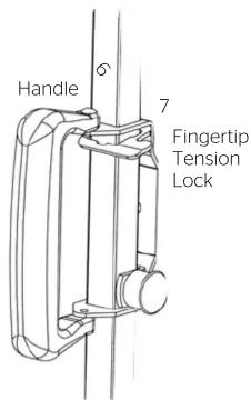 Handle 6 7 Fingertip Tension Lock