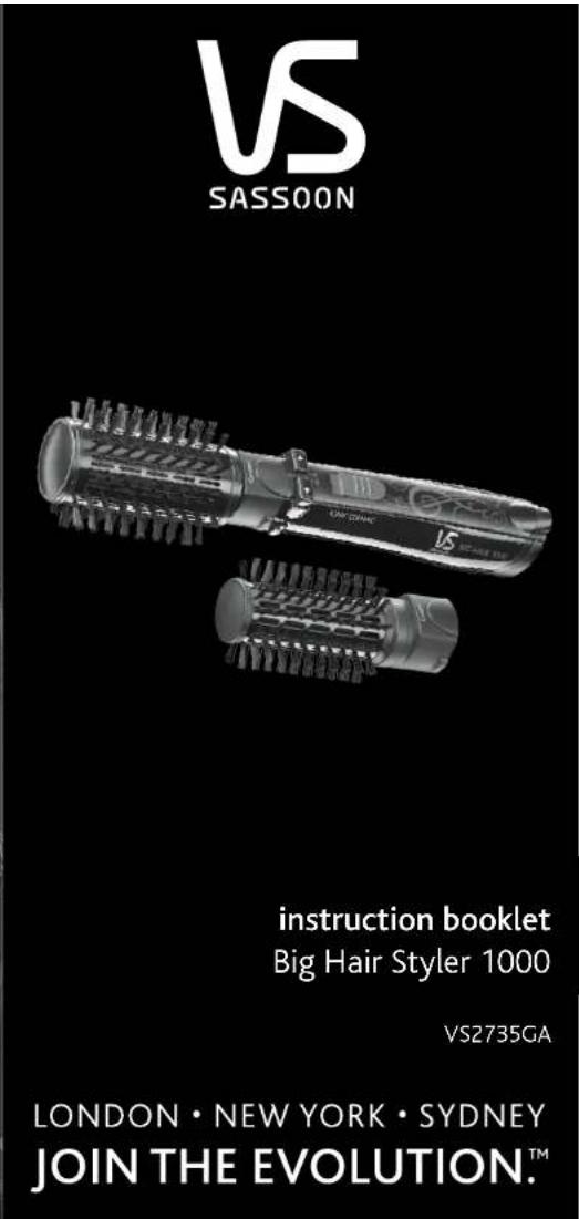 VS Sassoon Frizz Defense VS2735GA - www.vssassoon.com.au - 2