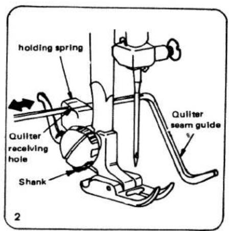 White W1488 - FITTING OF PRESSER FEET - 2