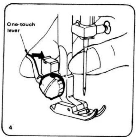 White W1488 - FITTING OF PRESSER FEET - 4