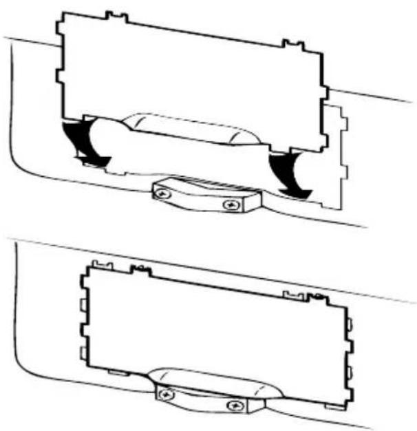 Zanussi-Electrolux ZKT6050W - Ensure that the links are fitted as shown - 1
