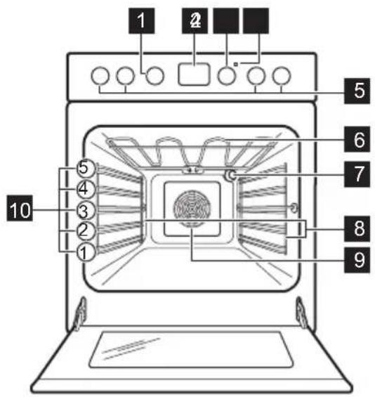 ELECTROLUX CCB644FHBM - Gesamtansicht - 1