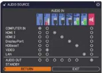 MAXELL MC-WX8751W - AUDIO menu - 1