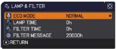 MAXELL MC-WX8751W - SETUP menu - 1