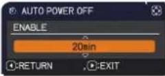 MAXELL MC-WU8701W - OPTION menu - 3