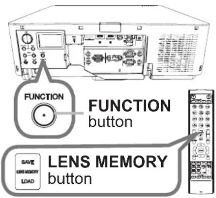 MAXELL MC-WU8701W - Lens memory - 1