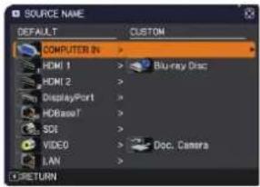 MAXELL MC-WU8701W - SCREEN menu - 2