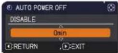 MAXELL MC-WU8701W - OPTION menu - 4