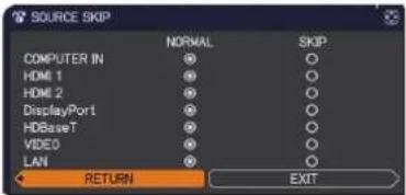 MAXELL MC-WU8701W - OPTION menu - 1
