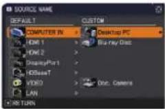 MAXELL MC-WU8701W - SCREEN menu - 3