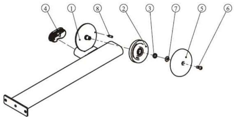 TAURUS Chest Press IT95 - Exploded View and Parts List - 1