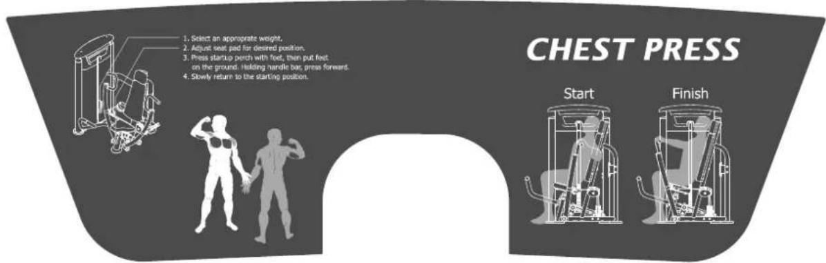 TAURUS Chest Press IT95 - Exercise Instructions - 1