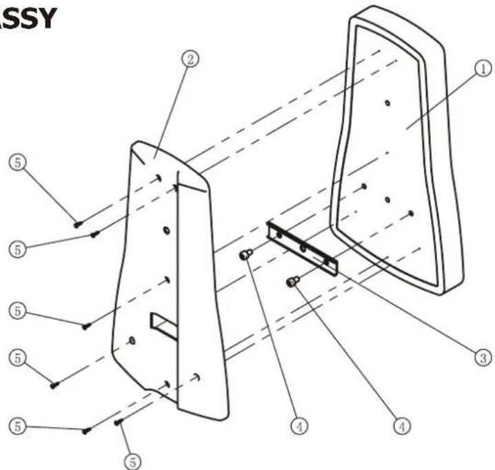 TAURUS Chest Press IT95 - Exploded View and Parts List - 1
