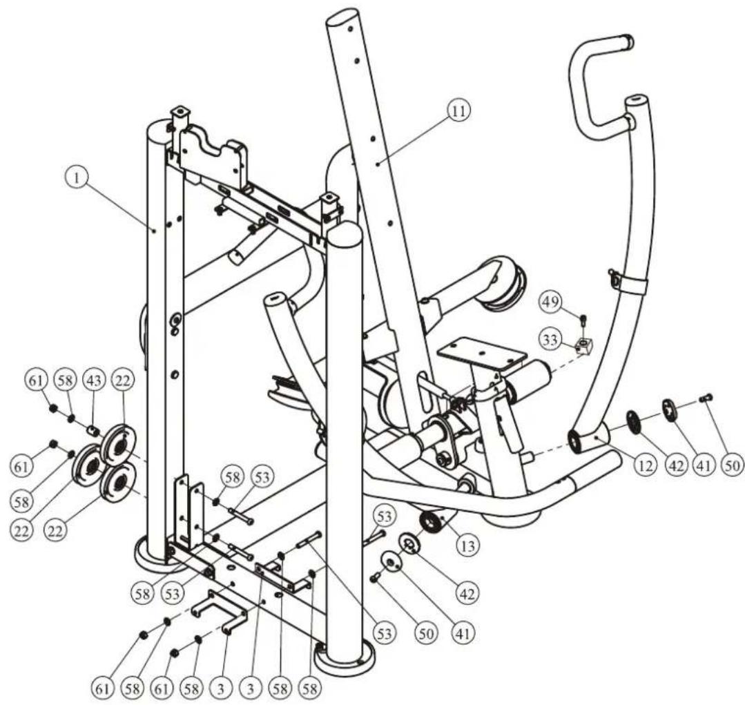 TAURUS Chest Press IT95 - Step 4 - 1