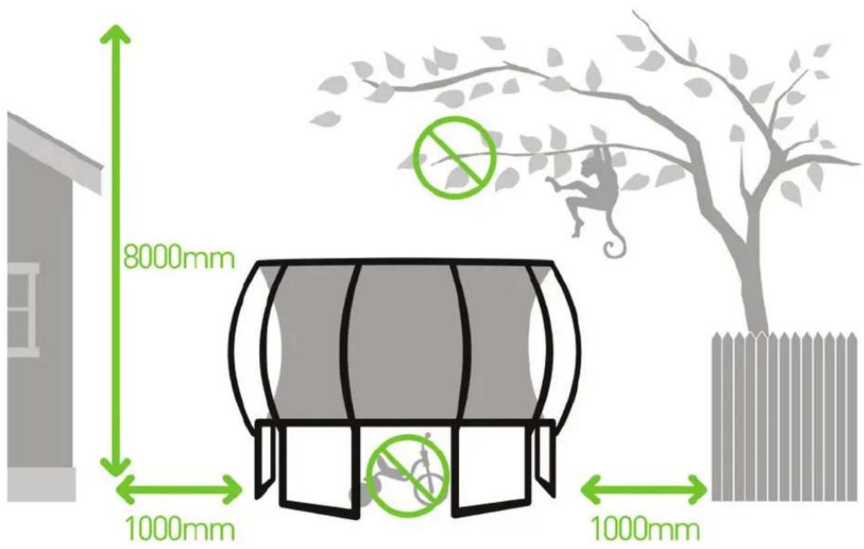 JumpFlex Flex100 City - Trampoline | Location - 1