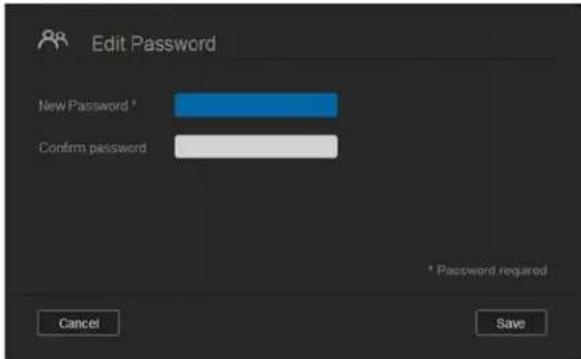 WESTERN DIGITAL My Cloud Mirror WDBWVZ0060JWT - Updating a User Password - 1
