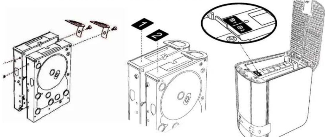 WESTERN DIGITAL My Cloud Mirror WDBWVZ0060JWT - Preparing a Drive - 1