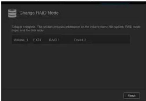 WESTERN DIGITAL My Cloud Mirror WDBWVZ0060JWT - WARNING! Changes made to your RAID mode will delete all of your data and your user settings. See "Saving a Configuration File" on page 122 for information on saving your user settings. - 10