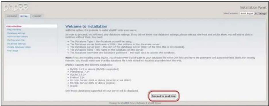 WESTERN DIGITAL My Cloud Mirror WDBWVZ0060JWT - Setting Up phpBB - 2