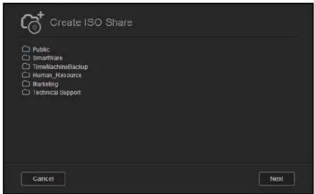 WESTERN DIGITAL My Cloud Mirror WDBWVZ0060JWT - Creating an ISO Share - 1