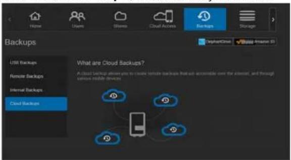 WESTERN DIGITAL My Cloud Mirror WDBWVZ0060JWT - Enabling ElephantDrive Cloud Backup - 1