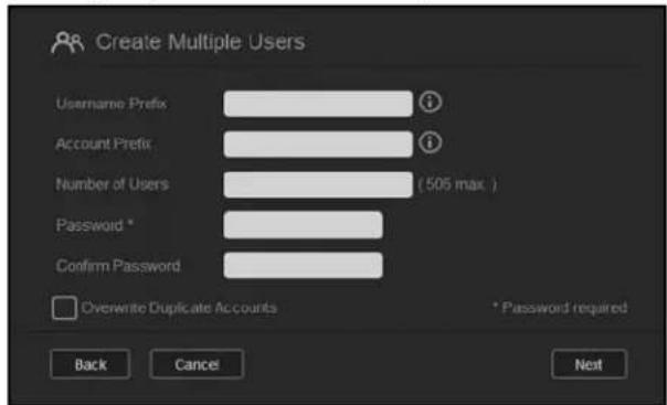 WESTERN DIGITAL My Cloud Mirror WDBWVZ0060JWT - Creating Multiple Users - 1