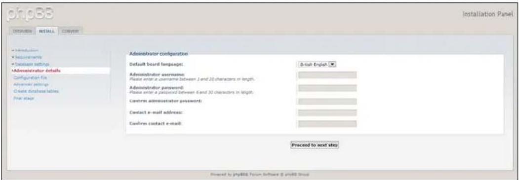 WESTERN DIGITAL My Cloud Mirror WDBWVZ0060JWT - Setting Up phpBB - 6