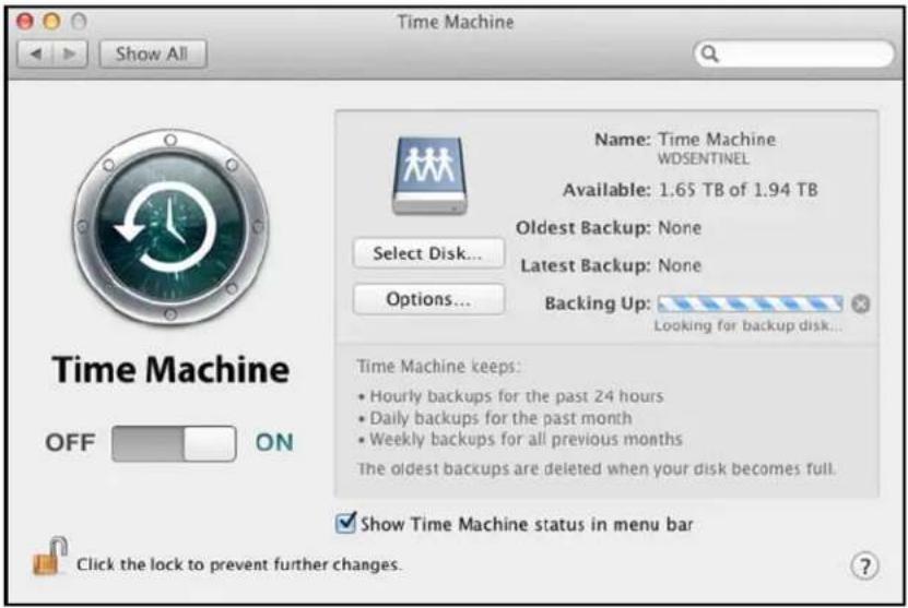 WESTERN DIGITAL Sentinel DS5100 - SchedulingAutomaticBackups(TimeMachine) - 7