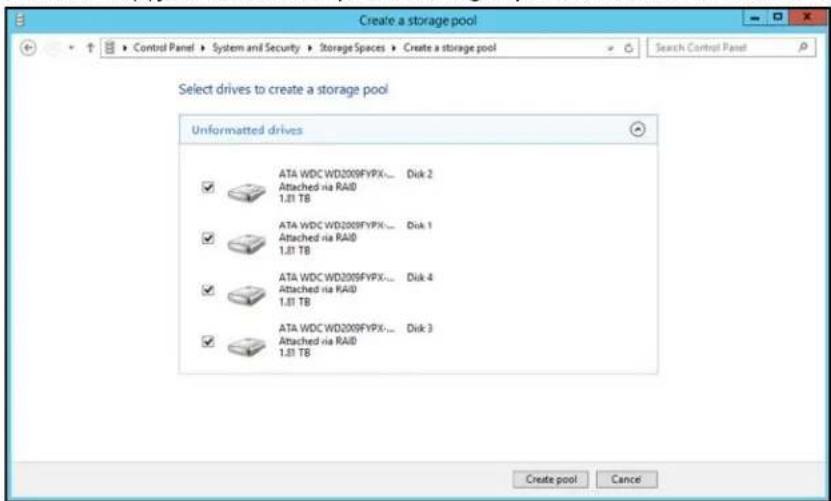 WESTERN DIGITAL Sentinel DS6100 - SettingupStorageSpaces - 2