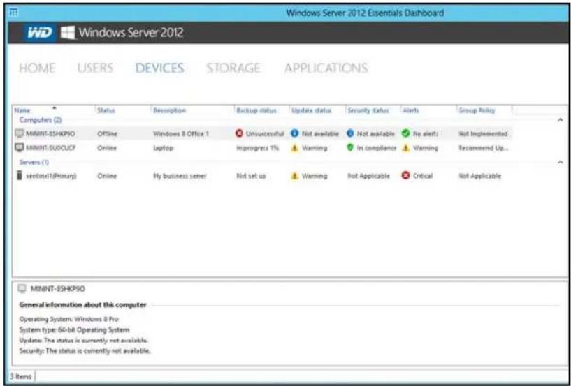 WESTERN DIGITAL Sentinel DS6100 - SchedulingAutomaticBackups(Dashboardonly) - 1