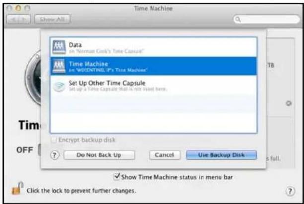 WESTERN DIGITAL Sentinel DS6100 - SchedulingAutomaticBackups(TimeMachine) - 4