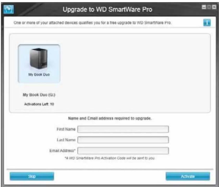 WESTERN DIGITAL My Book Duo WDBLWE0160JCH - Getting Started with the WD Software - 7