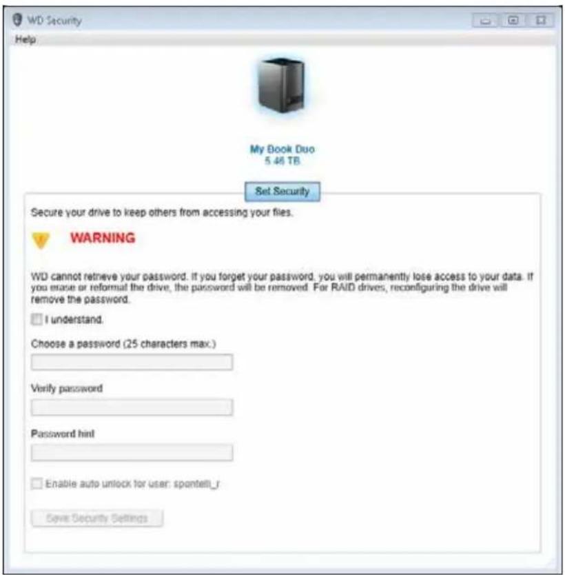 WESTERN DIGITAL My Book Duo WDBLWE0160JCH - Getting Started with the WD Software - 6