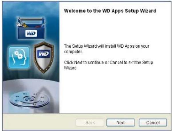 WESTERN DIGITAL My Book Duo WDBLWE0160JCH - Getting Started with the WD Software - 1