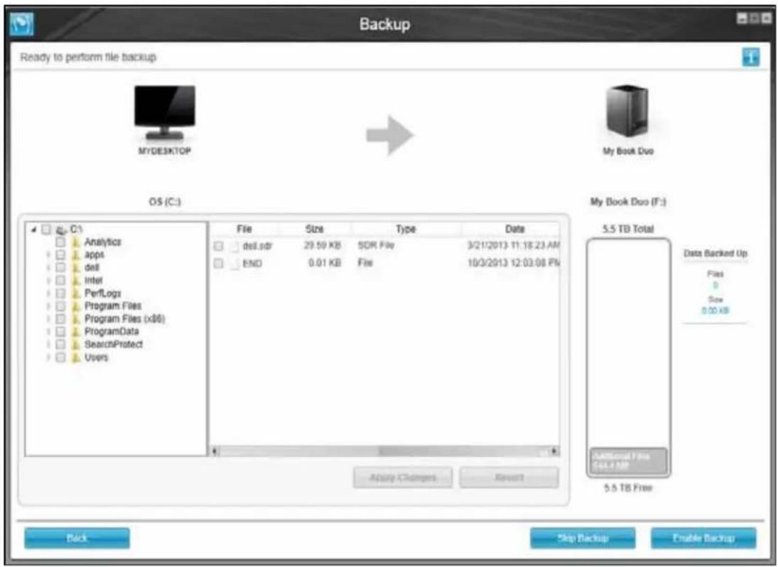 WESTERN DIGITAL My Book Duo WDBLWE0160JCH - Getting Started with the WD Software - 22
