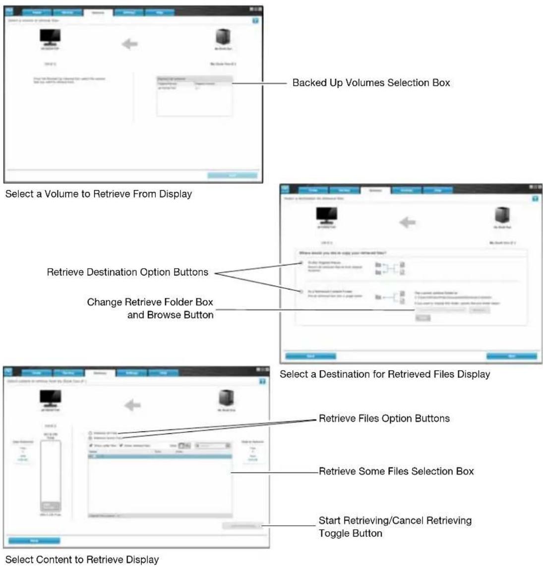 WESTERN DIGITAL My Book Duo WDBLWE0160JCH - Retrieve Tab Displays - 1