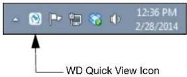 WESTERN DIGITAL My Book Duo WDBLWE0160JCH - Using the WD Quick View Icon - 1