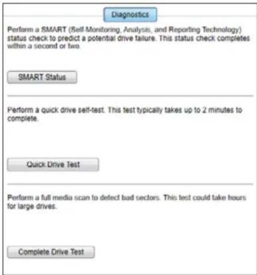 WESTERN DIGITAL My Book Duo WDBLWE0160JCH - Checking Device Health - 1