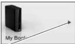 WESTERN DIGITAL My Book Duo WDBLWE0160JCH - Home Tab Display - 8