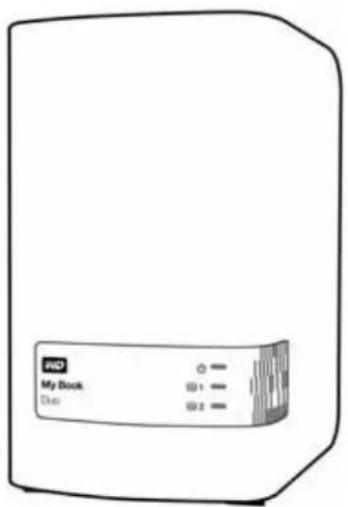 WESTERN DIGITAL My Book Duo WDBLWE0160JCH - Kit Contents - 1