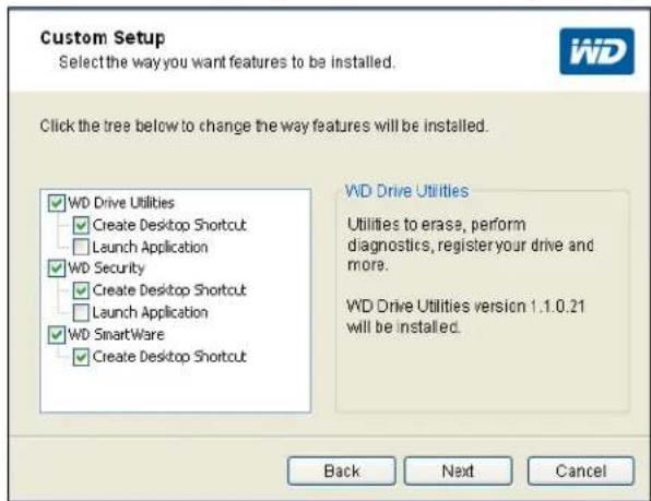 WESTERN DIGITAL My Book Duo WDBLWE0160JCH - Getting Started with the WD Software - 2