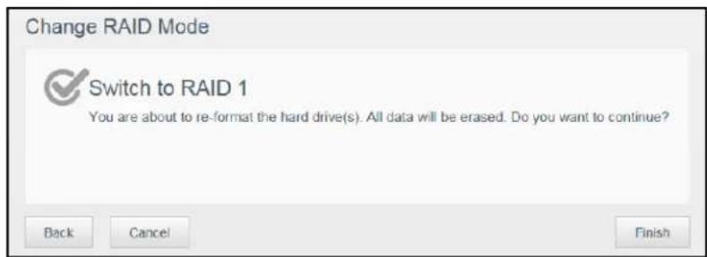 WESTERN DIGITAL My Cloud Mirror WDBWVZ0160JWT - RAID Modes include: - 5