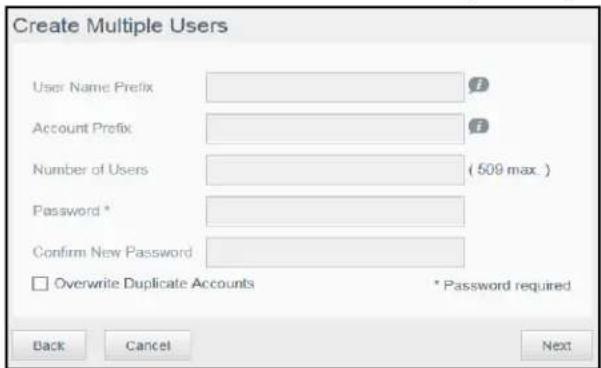 WESTERN DIGITAL My Cloud Mirror WDBWVZ0160JWT - Creating Multiple Users - 1