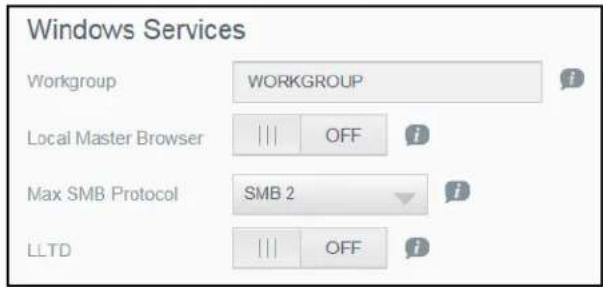 WESTERN DIGITAL My Cloud Mirror WDBWVZ0160JWT - Windows Services - 1