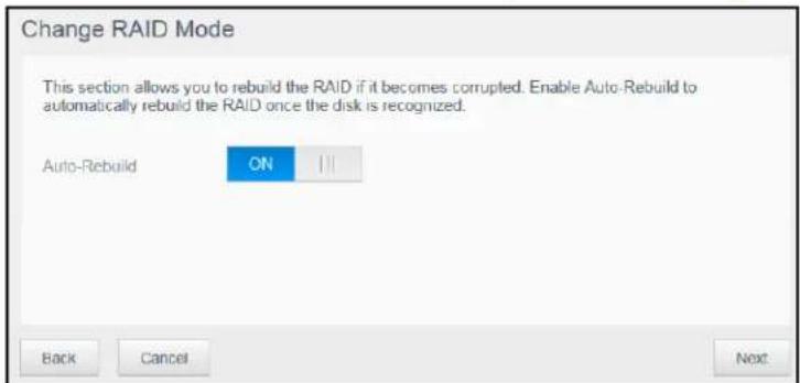 WESTERN DIGITAL My Cloud Mirror WDBWVZ0160JWT - RAID Modes include: - 3