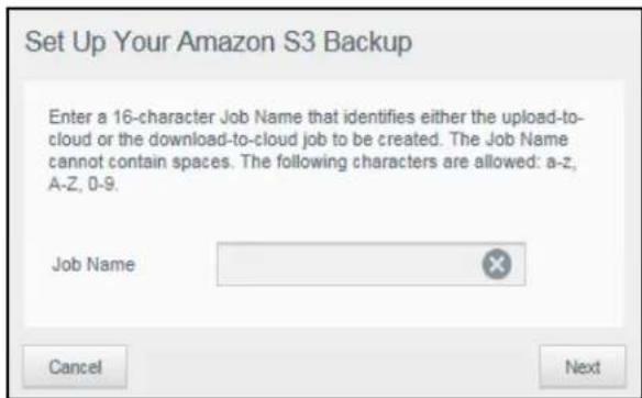 WESTERN DIGITAL My Cloud Mirror WDBWVZ0160JWT - Enabling an Amazon S3 Cloud Backup - 2