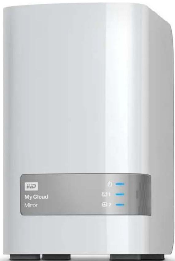 WESTERN DIGITAL My Cloud Mirror WDBWVZ0160JWT - My Cloud™ Mirror (Gen 2) - 1