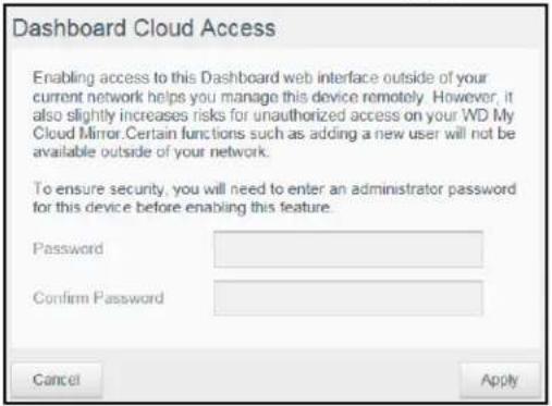 WESTERN DIGITAL My Cloud Mirror WDBWVZ0160JWT - Cloud Access - 2